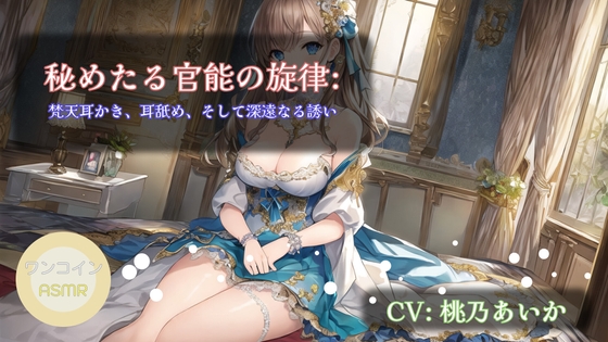 【ワンコインASMR】秘めたる官能の旋律: 梵天耳かき、耳舐め、そして深遠なる誘い