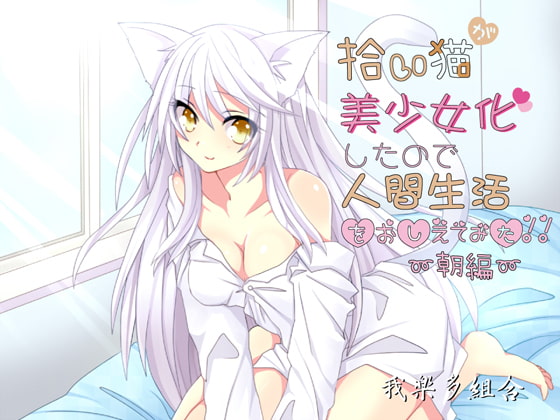 拾い猫が美少女化したので人間生活教えてみた~朝編~